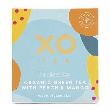 XO Tea Green Tea with Peach and Mango Organic 25 bags